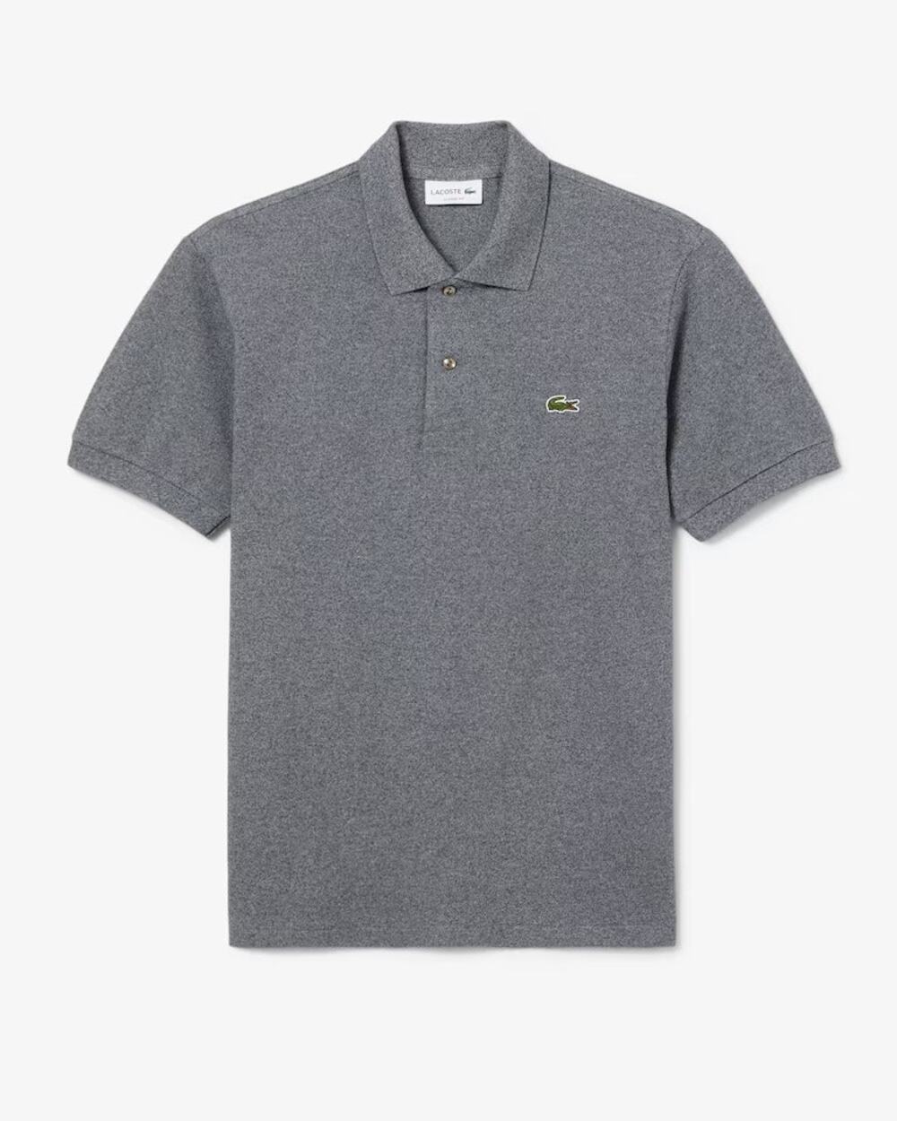 Lacoste Men's Classic Fit Heathered Polo Grey 3XL